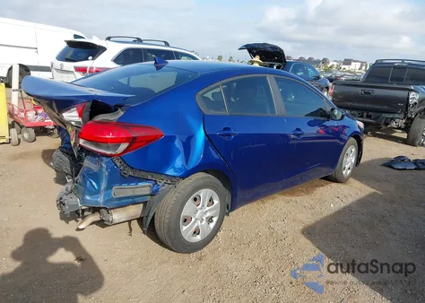 2018 Kia Forte Lx from USA, damaged, VIN 3KPFK4A76JE212143